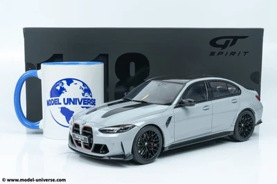 GT Spirit - 1:18 BMW M3 CS M Brooklyn Grey Metallic 2024 - Limited Edition Re... - Image 1 of 4