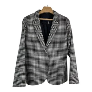 LANVIN Jacket, US 8 AU/UK 12, BNWT Prince of Wales Check Wool Blazer Heritage - Picture 1 of 18