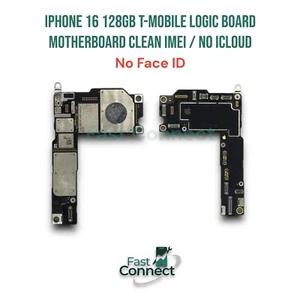 iPhone 16 128GB T-Mobile Logic Board Motherboard Clean IMEI / No iCloud PLZ read - Zdjęcie 1 z 1