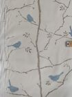 Sanderson Curtain Cushion Fabric  DAWN CHORUS 3.3m 100% COTTON Mineral Blue