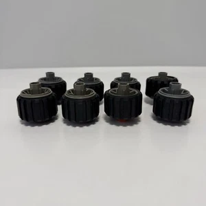 Vintage Robotix Series R-2000 8 Large Wheels Parts 1984 Milton Bradley R-2000 - Picture 1 of 9