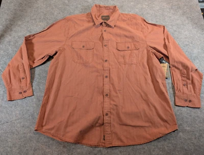 Northwest Territory Shirt Mens XXL 100% Cotton Lined Button Up Long Sleeve NWT - Image 1 of 4