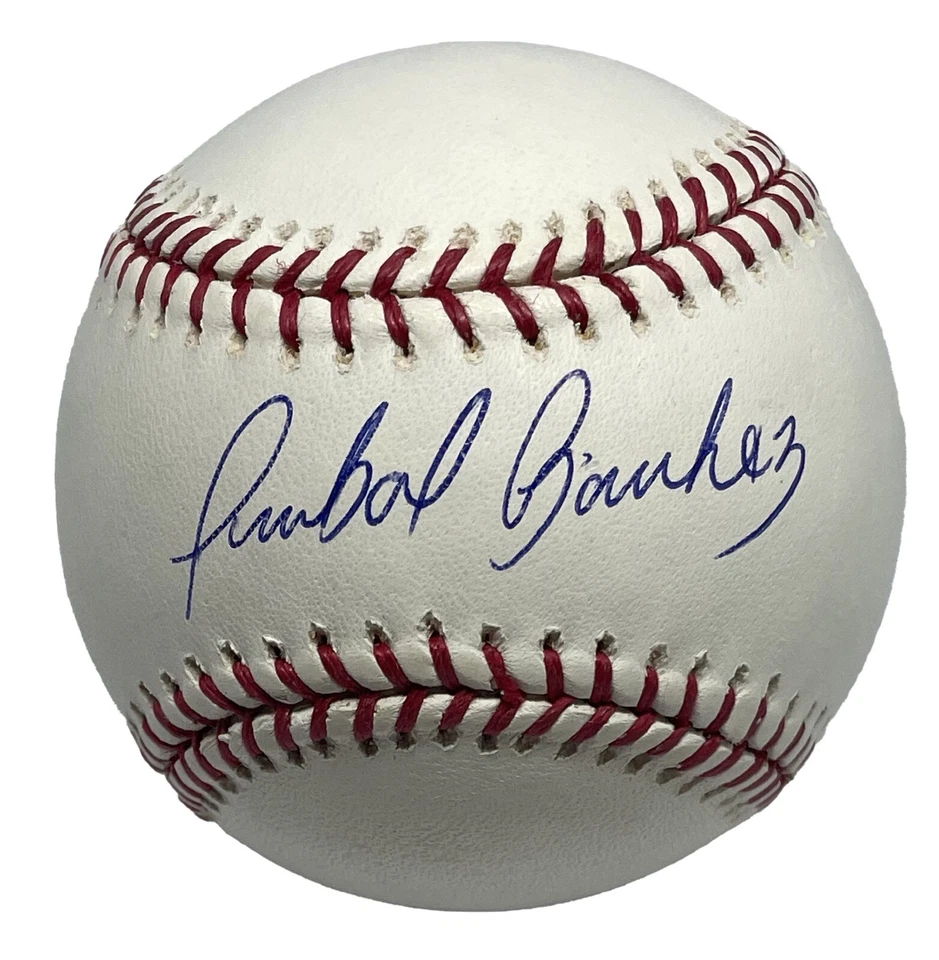 Béisbol firmado por Aníbal Sánchez MLB CERTIFICADO DE AUTENTICIDAD JSA W30140 Florida Marlins sin bateador Foto 1 de 1