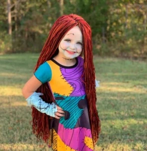 New costume dress outfit girl toddler 2- 8 yrs Sally Halloween - Picture 1 of 6