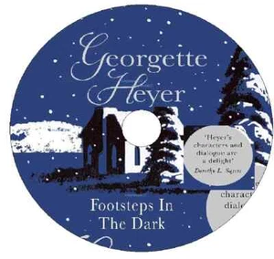 Georgette Heyer Footsteps in the Dark MP3 CD Talking Audio Book - Murder Mystery - Picture 1 of 1