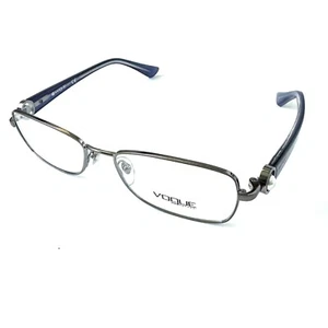 Vogue Eyeglasses 3809-H Women’s Eyewear. Silver/Black Optical Frame 53mm - Picture 1 of 6
