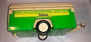 Vintage Tonka Toy 1970’s Metal Pressed Steel GREEN TRAILER (READ) - Picture 1 of 9