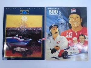 1993 Indianapolis 500 77th Running Program & Carl Hungness Yearbook Fittipaldi - Picture 1 of 10