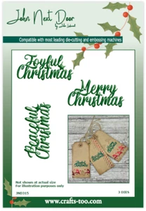 John Next Door - Merry Greetings (3pcs) JND315 - Picture 1 of 1