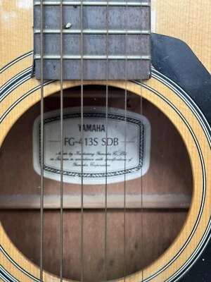 Yamaha  FG-413S  Acoustic Guitar - Image 1 of 3