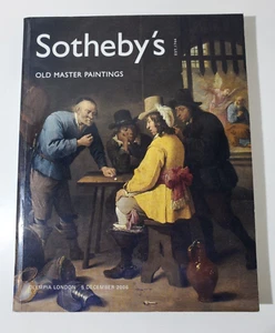 Sotheby's London W06720 Old Master Paintings Auction Catalog December 5 2006 - Picture 1 of 3
