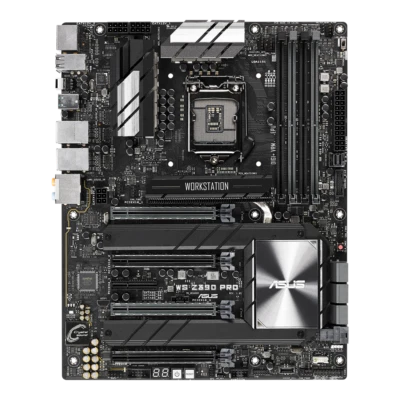 ASUS WS Z390 PRO motherboard  LGA1151 intel Z390 DDR4 ATX HDMI USB3.1 2*M.2 - Image 1 of 4