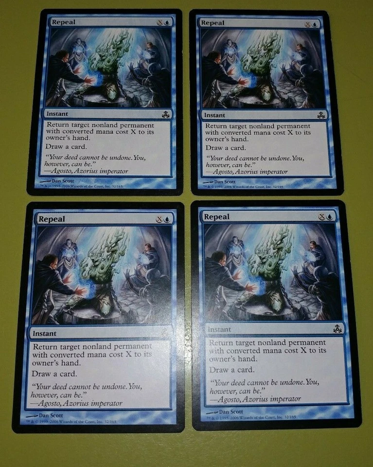 Repeal x4 Guildpact 4x Playset Magic the Gathering MTG - Image 1 of 1