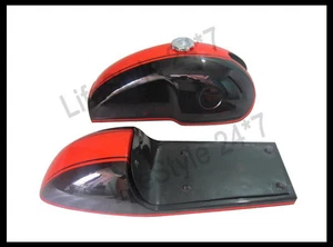Benelli Mojave Cafe Racer Dual Painted Gas Fuel Tank With Cap & Seat Hood & Tap - Bild 1 von 4