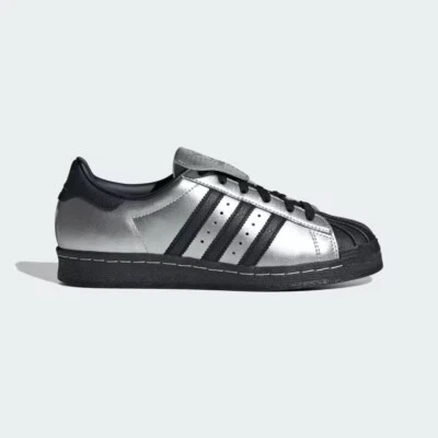 Adidas Originales Superstar 82 Plateado Metálico Negro Mujer JH5669 Envío Rápido Foto 1 de 4