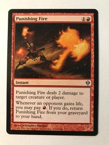 CASTIGANDO FUEGO Zendikar Magic the Gathering Magic the Gathering Casi Nuevo - Imagen 1 de 1
