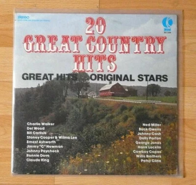 v/a 20 GREAT COUNTRY HITS LP | EX / EX | 1976 K-Tel Records WU3290 USA western - Bild 1 von 3