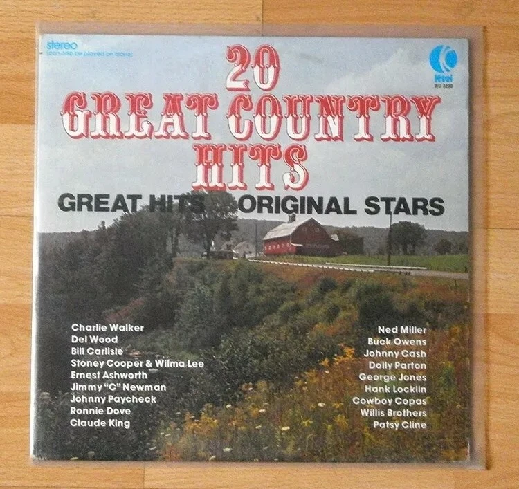 v/a 20 GREAT COUNTRY HITS LP | EX / EX | 1976 K-Tel Records WU3290 USA western - Bild 1 von 3