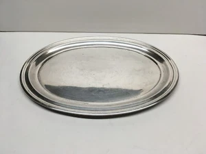 Vintage International Sterling Silver W10 Oval Tray 10” 225g - Picture 1 of 11