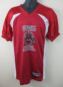 Everett Wildcat American Football Jersey Shirt Top US Red Mens Adult M Medium - Picture 1 of 6
