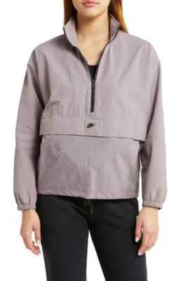 Nike Mujer Deportes Utilidad Chaqueta 1/2 Cremallera Revolution Pullover Talla XS DX2321 531 Foto 1 de 4
