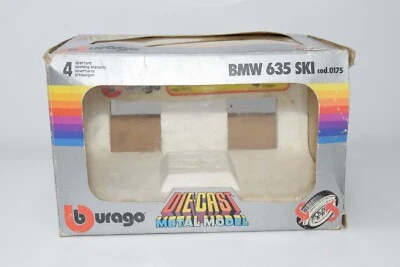 B47 1:24 BBURAGO BURAGO 175 0175 BMW 635 SKI BOITE VIDE D'ORIGINE - Photo 1/4
