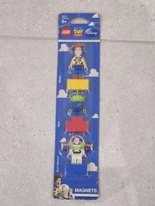 Lego Disney Lego Toy Story Magnets Woody Alien Buzz Lightyear 852949 - Rare - Picture 1 of 2