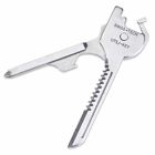 Utili-Key 6 In 1 Keychain EDC Multi Tool Stainless Steel Swiss+Tech UKCSB 1pcs