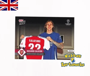 2024 Topps AHORA UCL 143 Riccardo Calafiori Base Arsenal Liga de Campeones de Londres - Imagen 1 de 1