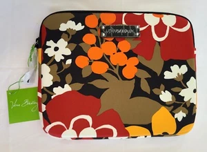 Vera Bradley Bittersweet Neoprene Tablet eReader Sleeve 10x8 Padded Zipper N18 - Picture 1 of 10