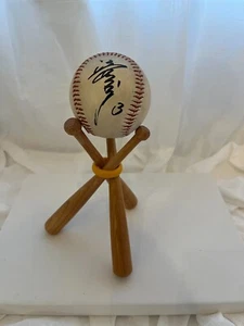 Autographed Kazuhiro Kiyohara Baseball Japan Legend Signed Ball 1980's-1990's - Picture 1 of 2