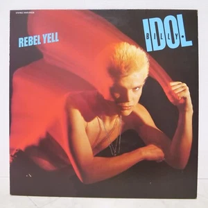 BILLY IDOL / REBEL YELL JAPAN ISSUE LP W/ INSERT - Picture 1 of 8