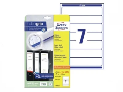 30 Bögen Ordneretiketten L4760-25 Ordnerrücken Etiketten /für 210 Rückenschilder - Bild 1 von 2