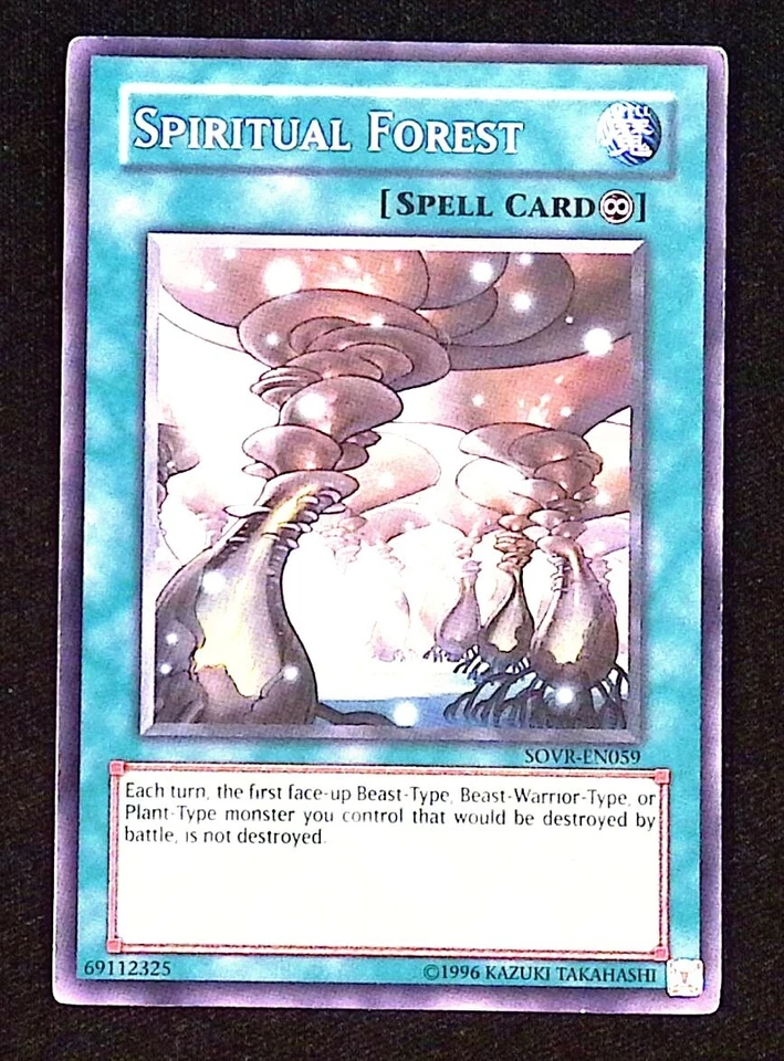 Spiritual Forest YuGiOh Stardust Overdrive Spell Common - Image 1 of 2
