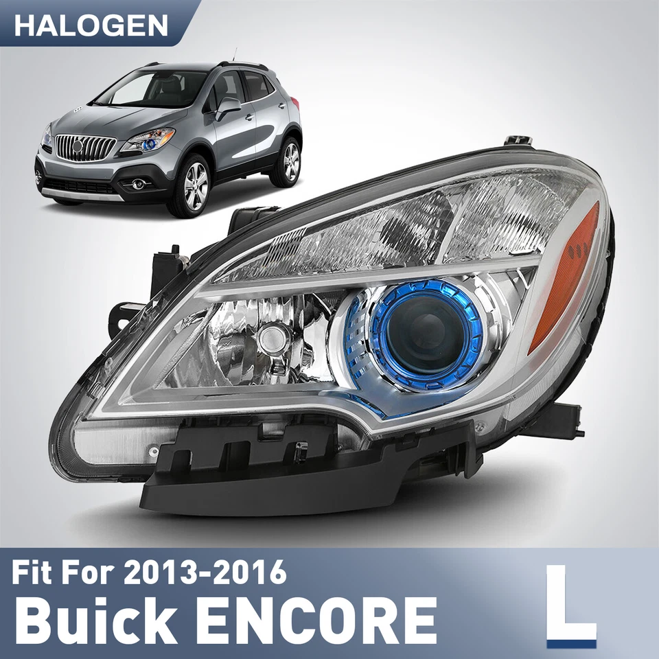 2013-2016 Buick Encore Halogen Headlight Headlamp Light Driver Side Left 13-16 Foto 1 de 2