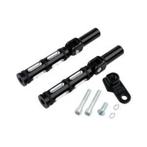 Rear Passenger Footpegs Fit For Harley Softail Slim FLS 12-later FLSTSB 08-11 - Picture 1 of 12