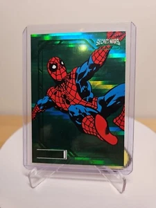 Spider-Man 2024 Marvel Allegiance: Secret Wars 1984 Green Racer /5 SSP Spiderman - Picture 1 of 3