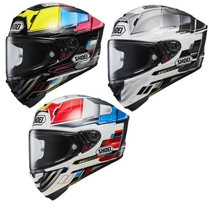 Shoei X-15 Proxy Graphics Full Face Helmet Motorcycle X-FIFTEEN Road Ships 2-Day - Picture 1 of 4