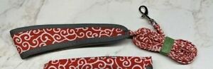 Surepet Fabric Leash Lead Red 4 ft 2 in long for Dog or Cat