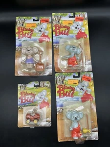 Vintage 1995 Ertl Blinky Bill Nutsy in the Nugget 4 VERSIEGELT auf Karte Actionfiguren!!! - Bild 1 von 10