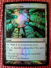 MtG Foil PHYREXIA'S CORE 165/175 New Phyrexia NPH Ships WORLDWIDE Magic NM