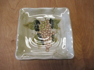 Tabletops CABERNET SQUARE Salad Plate 8 3/4" Asst Rippled 1 ea 3 available - Picture 1 of 9