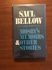 PODPISANE Pamiętniki Mosby'ego i inne opowiadania Saula Bellow 1. wydanie drukarskie 1968