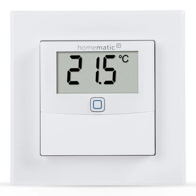 Smart Home Temperatur- und Luftfeuchtigkeitssensor mit Display – innen steuer... - Bild 1 von 4