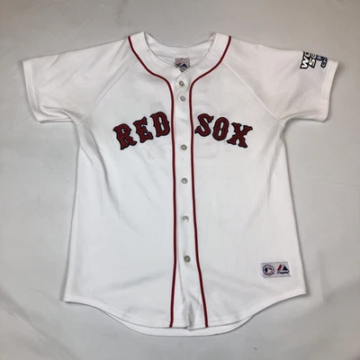 Majestic Women's Boston Red Sox Ortix 34 World Series 2004 Home Jersey XL  - Image 1 of 4