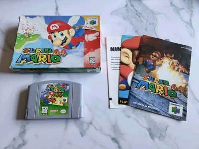 Super Mario 64 - Red Label- N64 Nintendo 64 Game. CIB. Tested. Authentic. Good. - Image 1 of 4