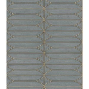Charcoal Pavilion Non Woven Premium Peel Stick Wallpaper Approximate 34.2 sq.ft. - Picture 1 of 7