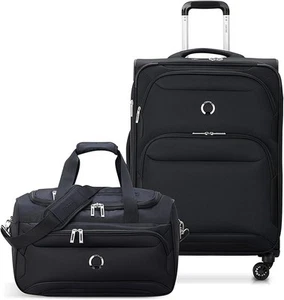 DELSEY PARIS SKY MAX 2.0 LUGGAGE, WHEELS, 40328497700, BLACK, 2PC SET (21/24) - Picture 1 of 5