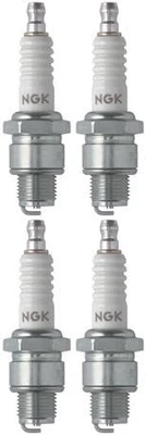 Conjunto de 4 velas de ignição padrão NGK para motor Yamaha JT1 1971 60cc - Imagem 1 de 4