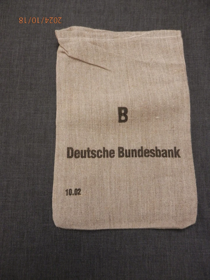 6 X GELDSACK B / C mit Fehlern Upcycling DEUTSCHE BUNDESBANKN 21 € UVP - Bild 1 von 4